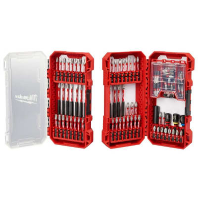 Juego de puntas de destornillador de impacto Milwaukee SHOCKWAVE de 100 piezas