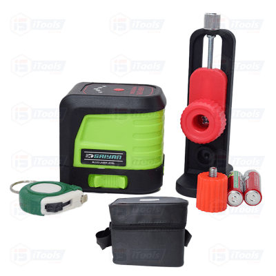 NIVEL LÁSER 2 LÍNEAS AUTONIVELANTE SAIYAN NLLV2