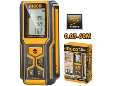 MEDIDOR DE DISTANCIA LASER 60M HLDD0608 INGCO