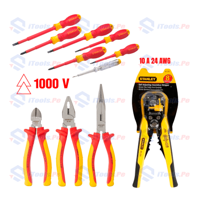 PACK ELECTRICISTA STANLEY PRO