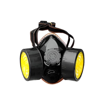 MÁSCARA PROTECTORA DOBLE FILTRO ANCHO / ZFA-02A-306