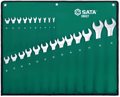 JUEGO DE LLAVES MIXTAS 23PCS 6MM A 32MM ST09027 SATA