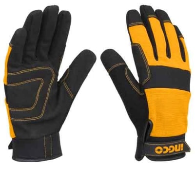 GUANTES MECANICO MICROFIBRA XL INGCO HGMG01-XL