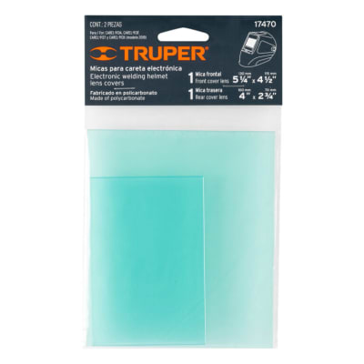 Bolsa con 2 micas para CAREL-913X y CAREL-913F (modelo 2018) Truper REP-CAREL-913 17470