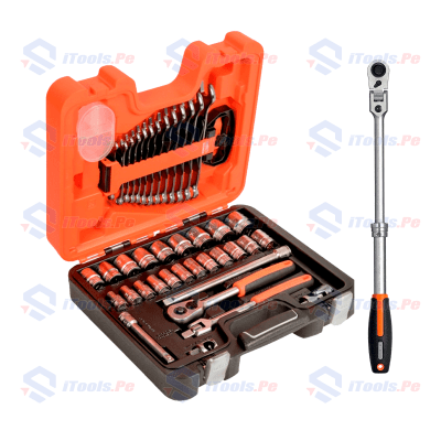 KIT DADOS HEXAGONALES + LLAVE RACHET 1/2