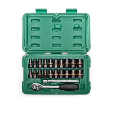 Juego de Copas Para Tornillos 23 pz - 1/4, 3/8 - SATA  ST09138