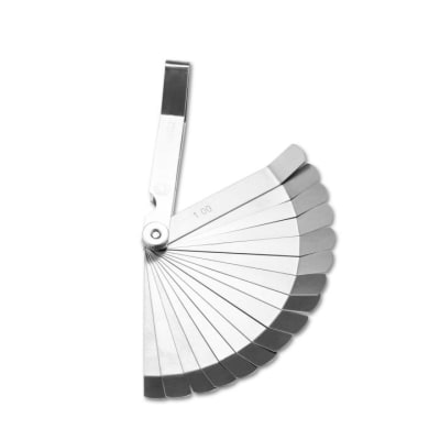 CALIBRADOR DE GALGAS CURVA 0.05 - 1 MM 16PCS SATA / ST09402SJ