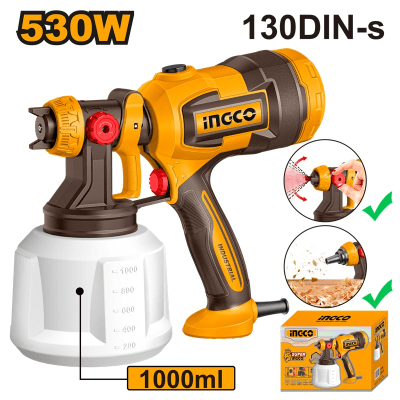 PISTOLA PARA PINTAR CON CONTENEDOR DE 530W - FT - SPG4506