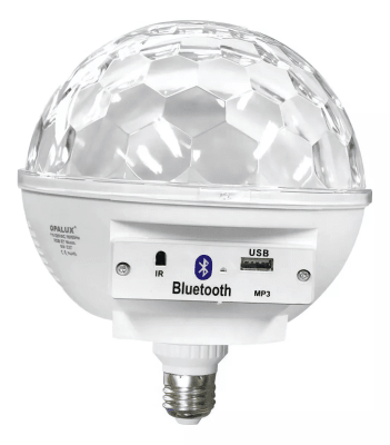 ESFERA BLUETOOTH MP3 CON LUCES LED / ZW-BT8