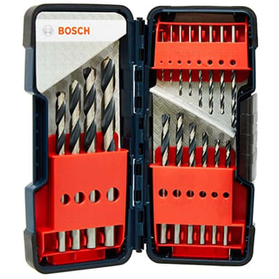 Set Brocas de Metal x 18 Piezas HSS PointTeQ Bosch 2608.577.350-000