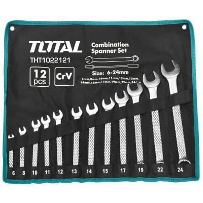 JUEGO DE LLAVES MIXTAS 12 PCS TOTAL TOOLS THT1022122