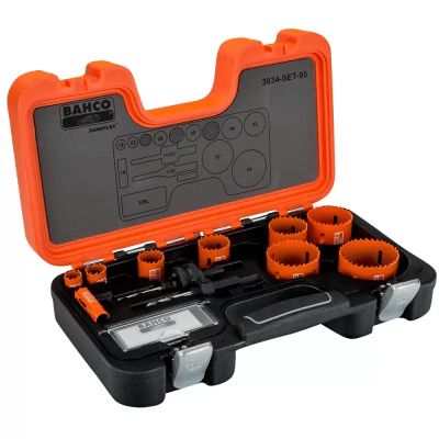 SET SIERRA COPA BIMETALICA  16-64MM 12P 3834-SET-95 BAHCO