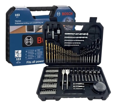 SET PROFESSIONAL DE 103 Piezas para taladrar BOSCH