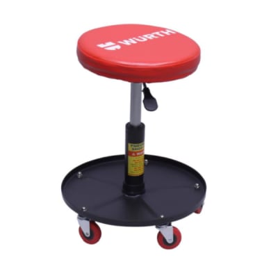 Silla redondo para taller con ruedas Wurth