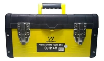 CAJA DE HERRAMIENTAS PLÁSTICA METÁLICA 14