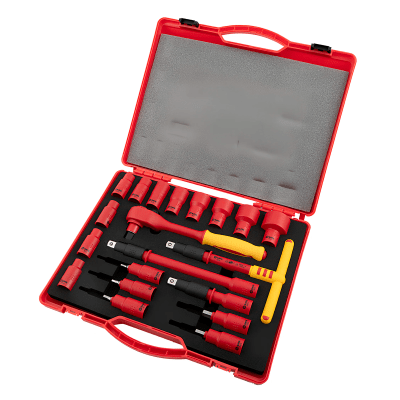 Juego de 20 vasos aislados VDE 1/2