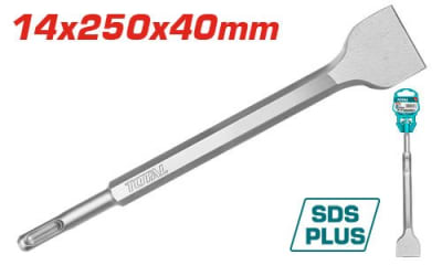 CINCEL SDS PLUS PLANO 14X250X40MM TOTAL TOOLS TAC15121412