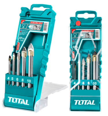 SET DE BROCAS PARA CERAMICA 5 PCS TOTAL