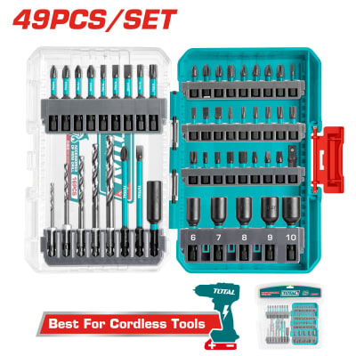 SET PUNTAS DESTORNILADOR IMPACTO 49PCS - TACSDL24906