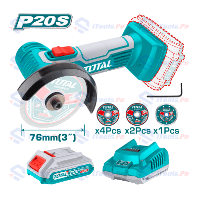 KIT AMOLADORA 20V 3