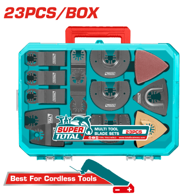 JUEGO DE CUCHILLAS PARA MULTIHERRAMIENTA 23 PZS TOTAL / TAKTMT2301