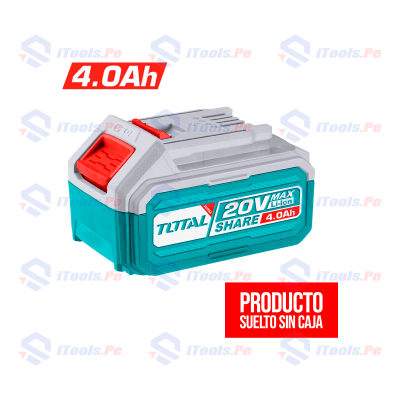 BATERIA ION LITIO 4AH 20V TOTAL S/CAJA / TFBLI20021-DG