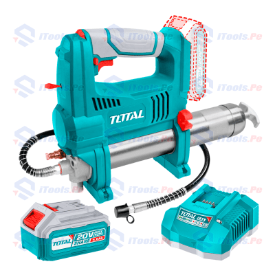 ENGRASADORA 20V + BATERÍA 5AH + CARGADOR RAPIDO TOTAL