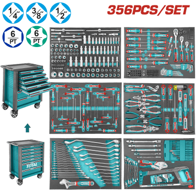 Carro porta herramientas 356pcs / THPTCS73561