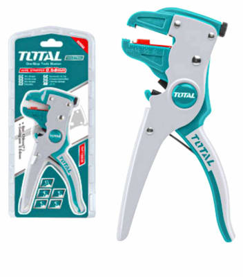 ALICATE PELACABLE Y CORTADOR 0.5-6MM AUTOMATICO THT15606