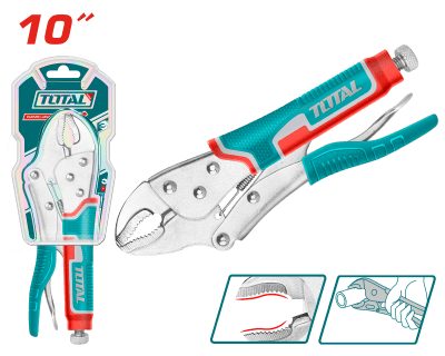 ALICATE PRESION CURVO TOTAL 10