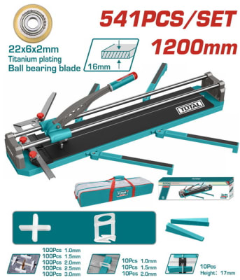 Cortadora de Cerámico 120cm +540 Pz, Total THTC12008
