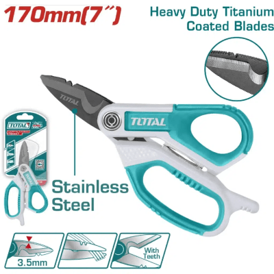 TIJERA ELECTRICISTA 170MM 7