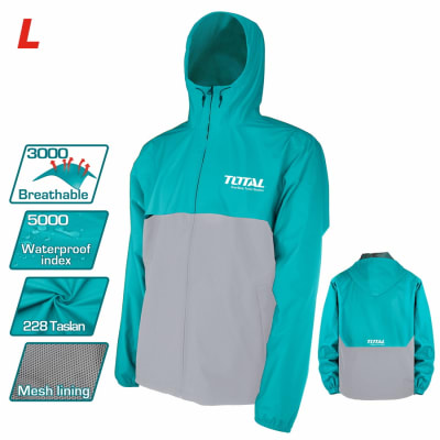 Chaqueta impermeable talla L TOTAL TJCTC2282.L