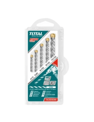 SET DE BROCAS PARA CONCRETO 5 PIEZAS TOTAL - TACSD5055
