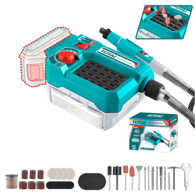 MINI AMOLADORA BARETOOLS 20V 3.2MM TOTAL - TMGLI2001