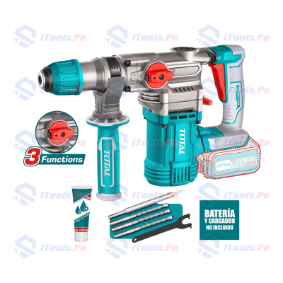ROTOMARTILLO INALAMBRICO SDS PLUS 4.5J BRUSHLESS BARETOOLS TOTAL (SIN CAJA) - TRHLI20288-CBZ