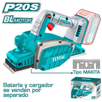 CEPILLADORA 20V BARETOOLS  TOTAL - TRLI20401