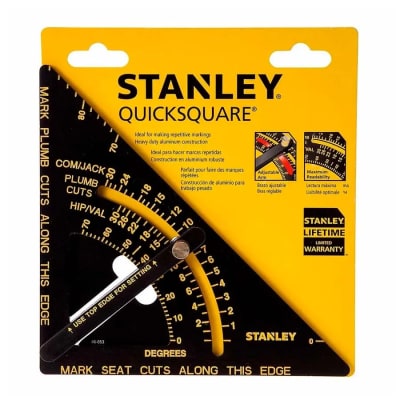 ESCUADRA DE TRAZADO AJUSTABLE QUICK SQUARE STANLEY 46-053