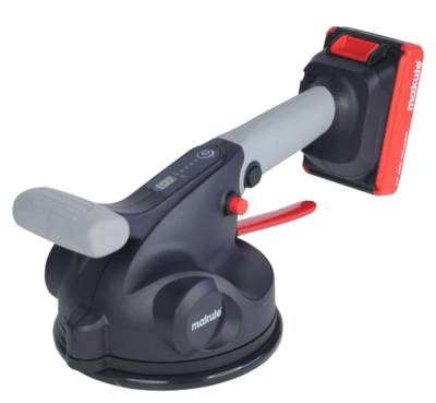 VENTOSA VIBRADORA PARA PORCELANATO DE 21V 166MM 2 BATERIAS MAKUTE