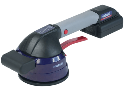 VENTOSA VIBRADORA PARA PORCELANATO 16.8V 123MM 2 BATERIAS MAKUTE