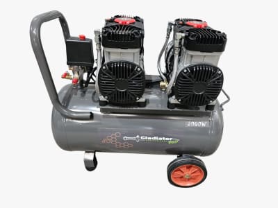 compresora de aire 50lts sin aceite 4hp/3000w gladiator cesa-850-26