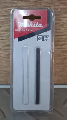 Cuchilla plana doble filo 82mm juego 2 unid / D07945-LI