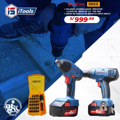 KIT ATORNILLADOR 18 V. DCKIT05E 