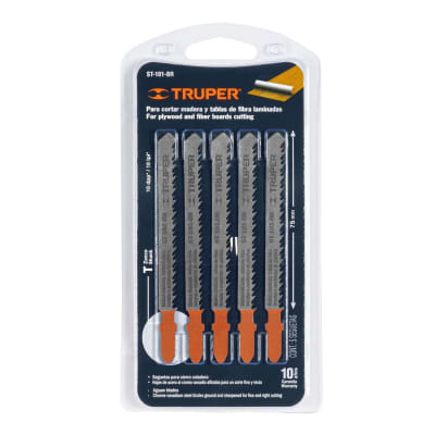 Blíster con 5 hojas de sierra 10 dpp zanco 