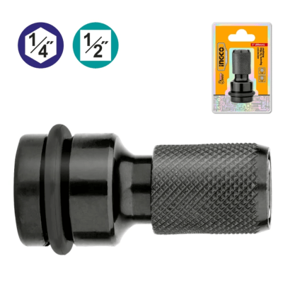 ADAPTADOR DE LLAVE DE IMPACTO 1/2'' A 1/4
