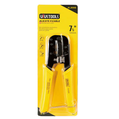Alicate ponchadora pela cable 6/8 posiciones uyustools
