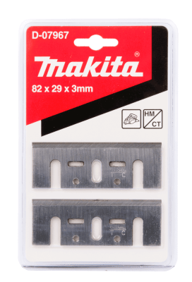 Set de 2 cuchillas para cepillo 82mm d-07967 makita