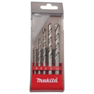 Set de brocas para concreto (5 pcs) (4, 5, 6, 8, 10) d-41040 makita