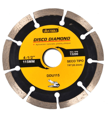 DISCO CORTA CERAMICA 115MM SECO UYUSTOOLS