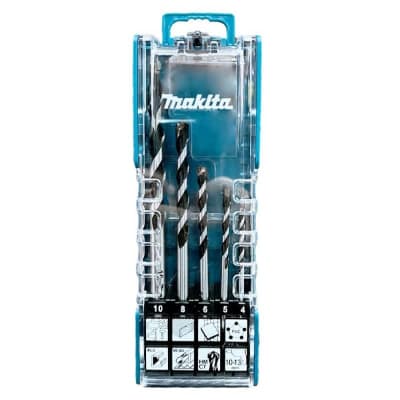 Set de brocas multimaterial 4-5-6-8-10mm 5u e-14255 makita